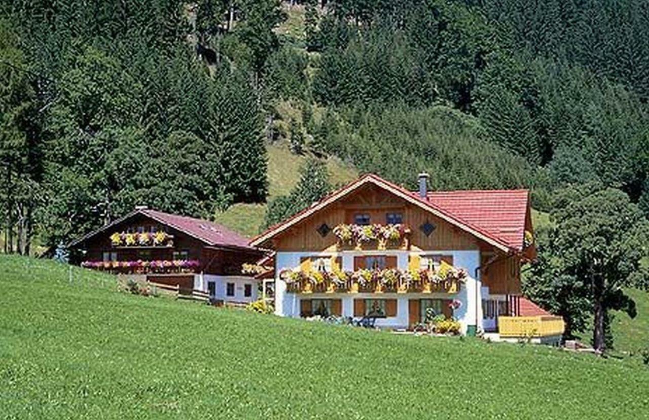 Ferienwohnung Ferienhof Steinmüller Bad Hindelang Exterior foto